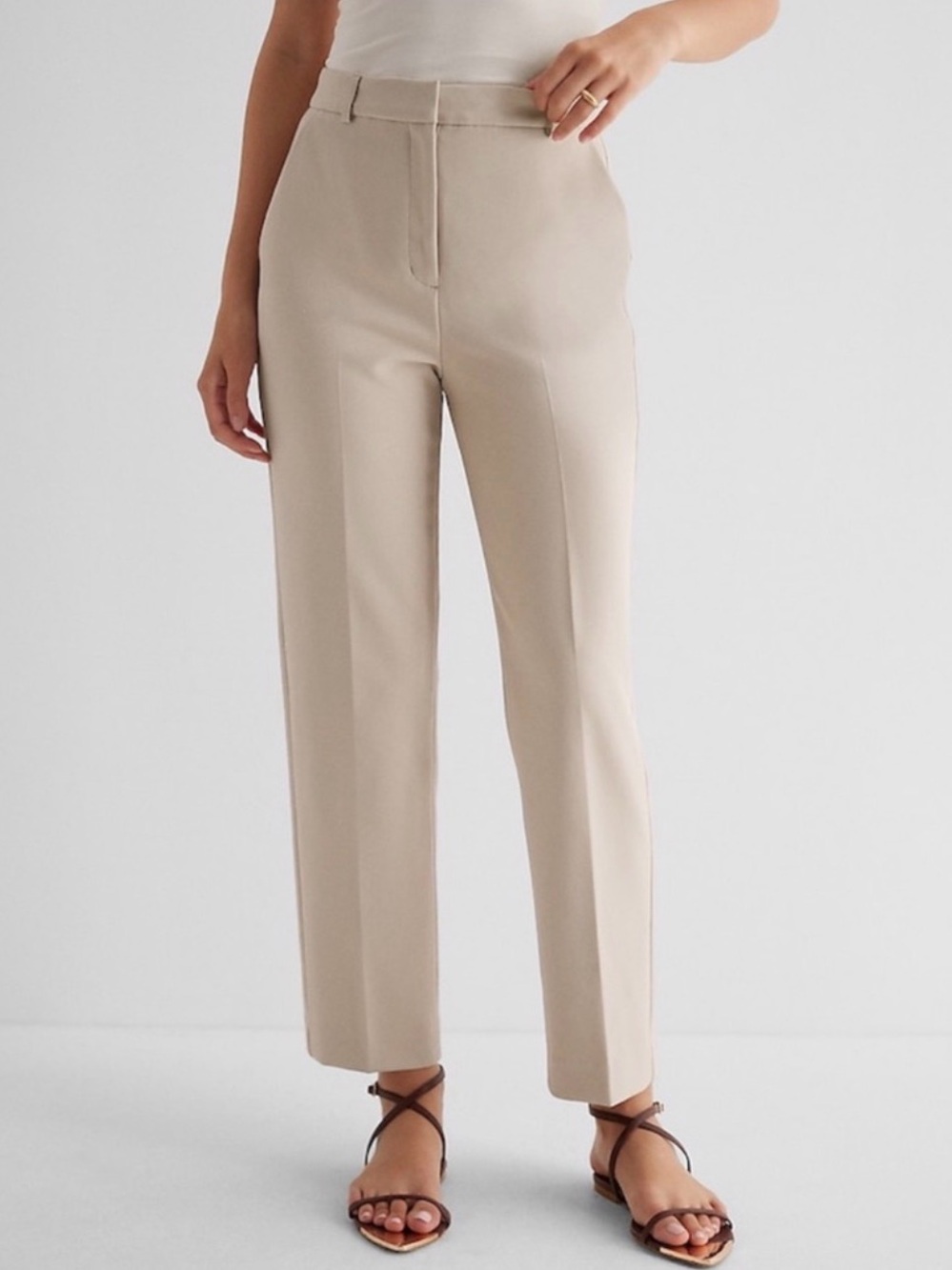 Express editor super high waisted ankle pant